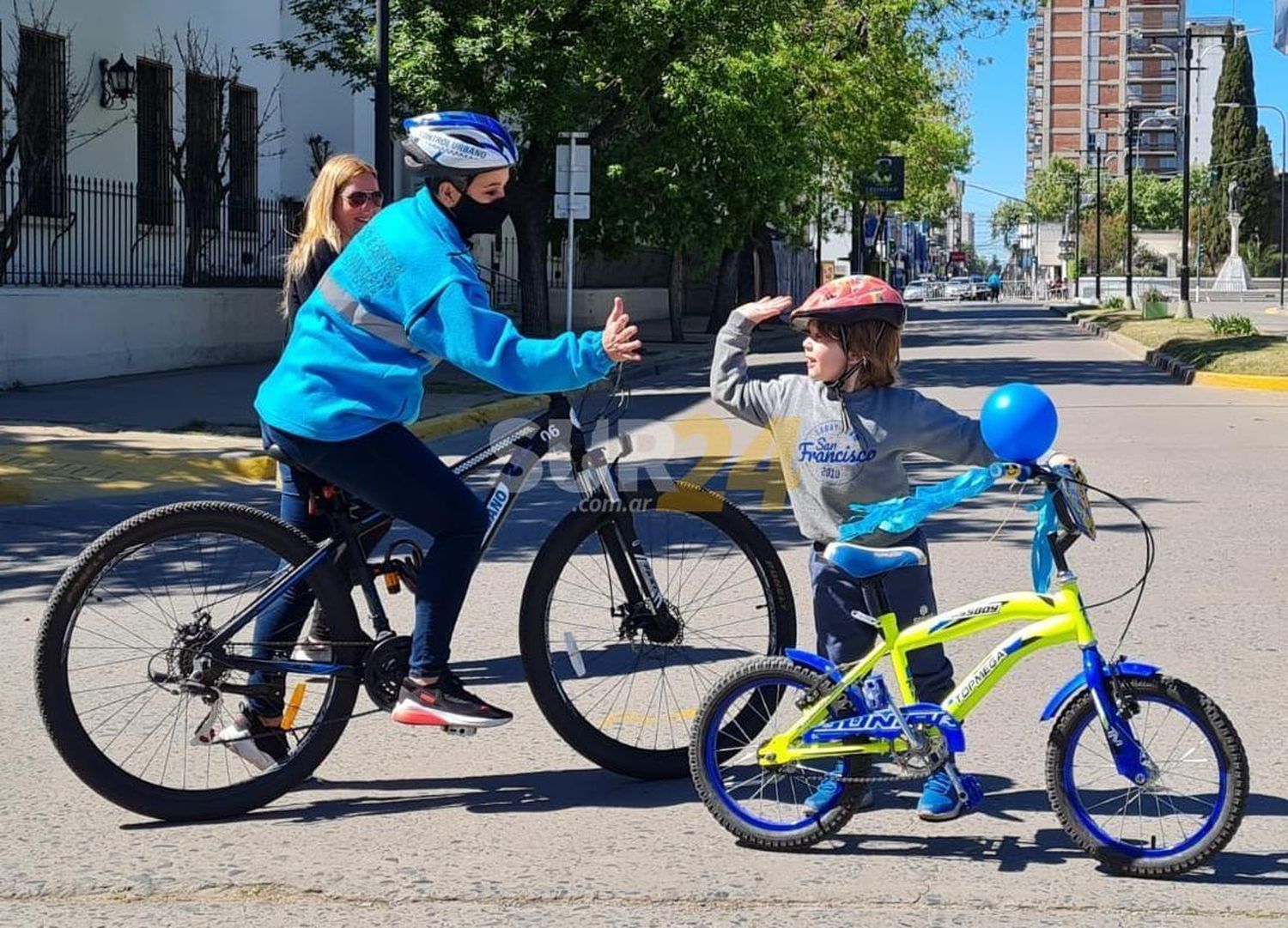 Venado Tuerto exhibió calles recreativas en el lanzamiento de “Con-Vivamos”      