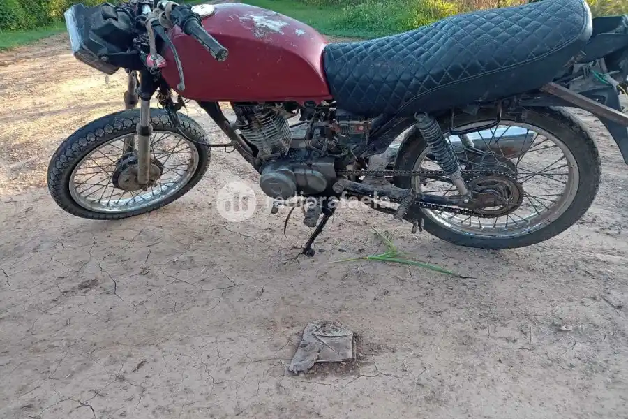 Humberto Primo: La policía encontró una motocicleta que había sido robada días atrás