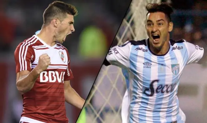 Formaciones iniciales de Atlético Tucumán y River Plate