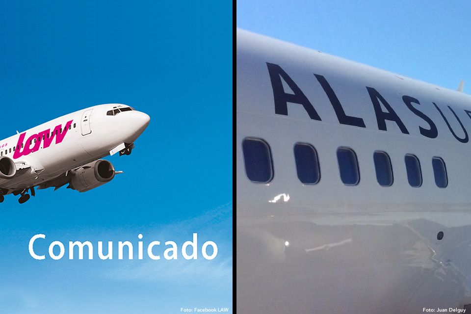 LAW anunció que no comprará Alas Uruguay