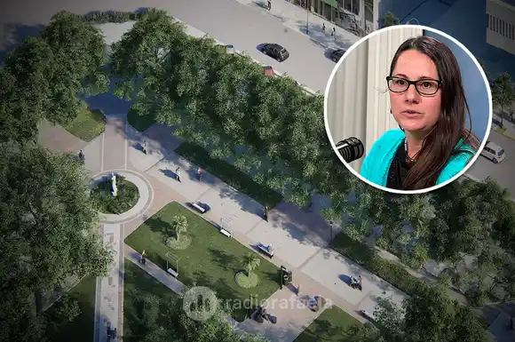 Ya comenzaron con las remodelaciones integrales en los espacios públicos de Rafaela: así quedarán