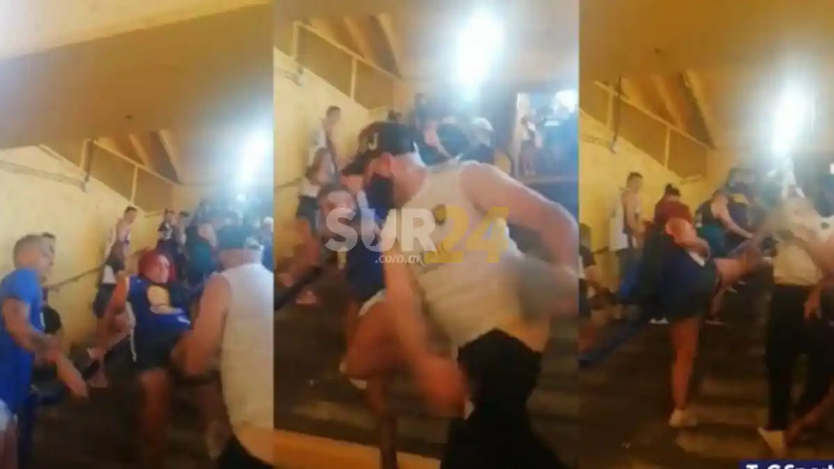 Tremendo: un barrabrava de Boca golpeó brutalmente a una mujer