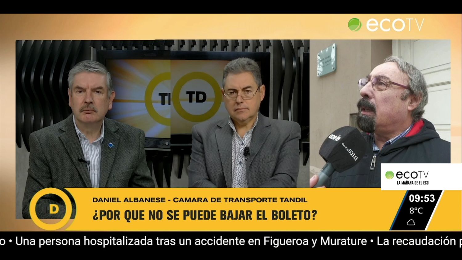 ¿Por que no se puede bajar el boleto en Tandil?