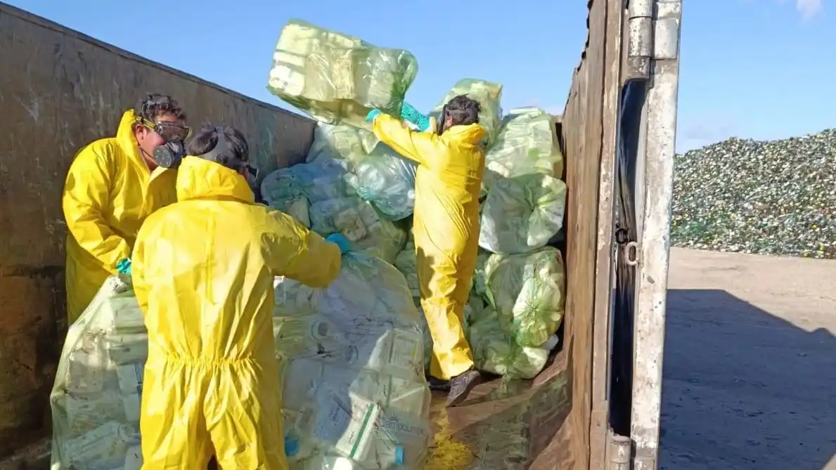 Envío de envases vacíos de fitosanitarios