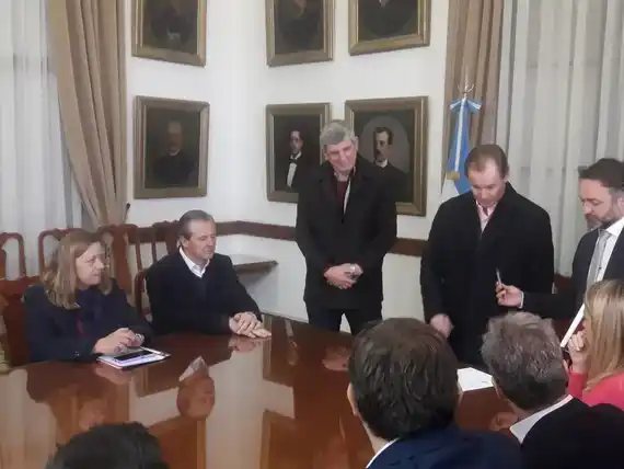 Verónica Berisso se reunió con Bordet