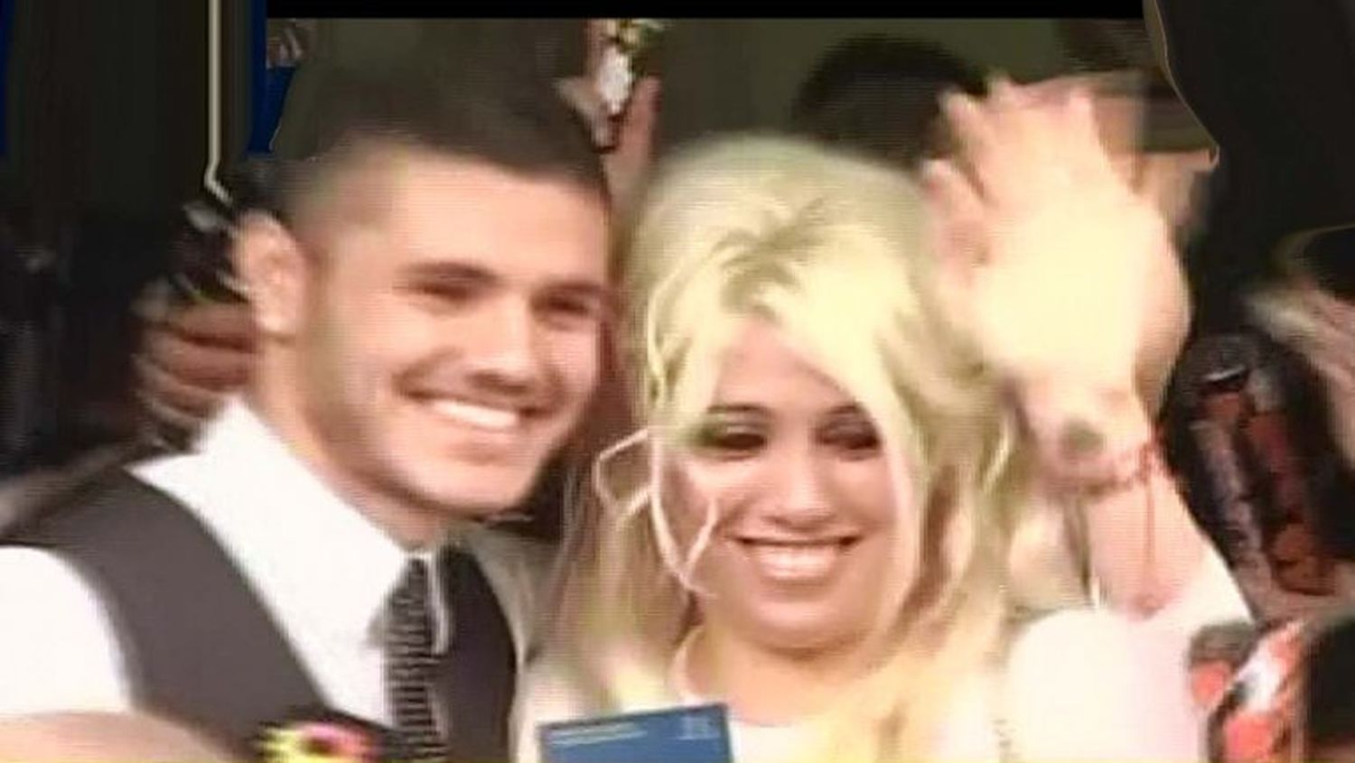 Wanda Nara se casó con Mauro Icardi