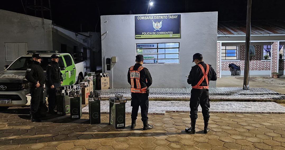 La madre de los menores fue aprehendida en Tabay, Corrientes.