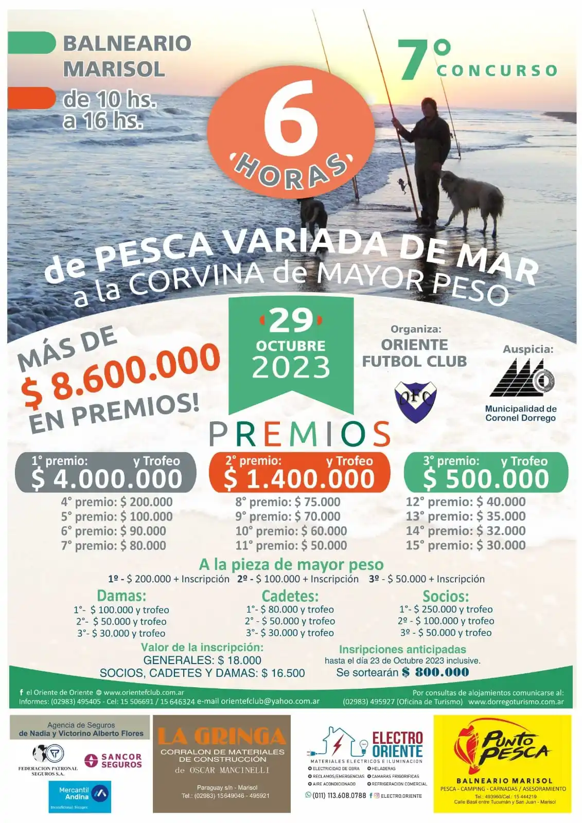 Suspendida la pesca en Marisol
