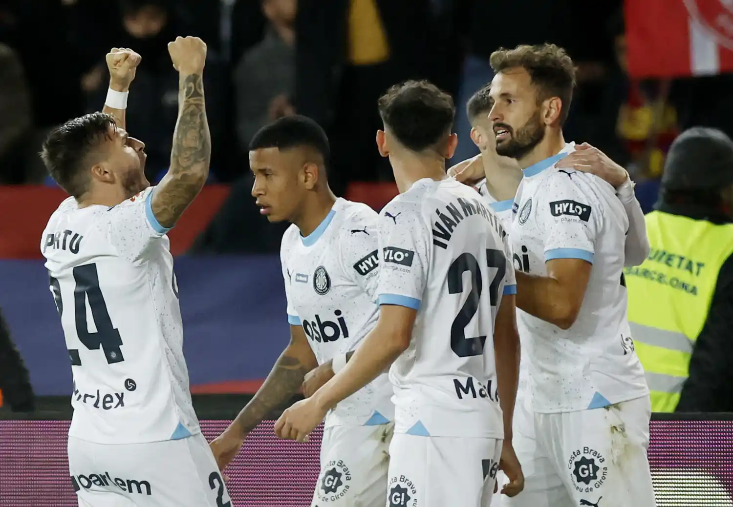 Girona festejó como visitante.