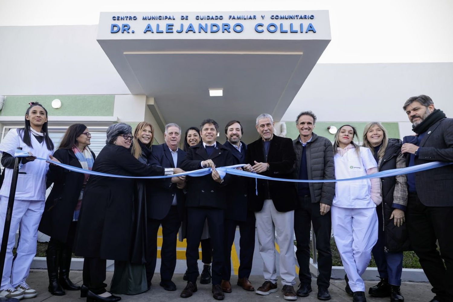 El Gobernador y el intendente Jorge Ferraresi encabezaron la inauguración del CAPS.