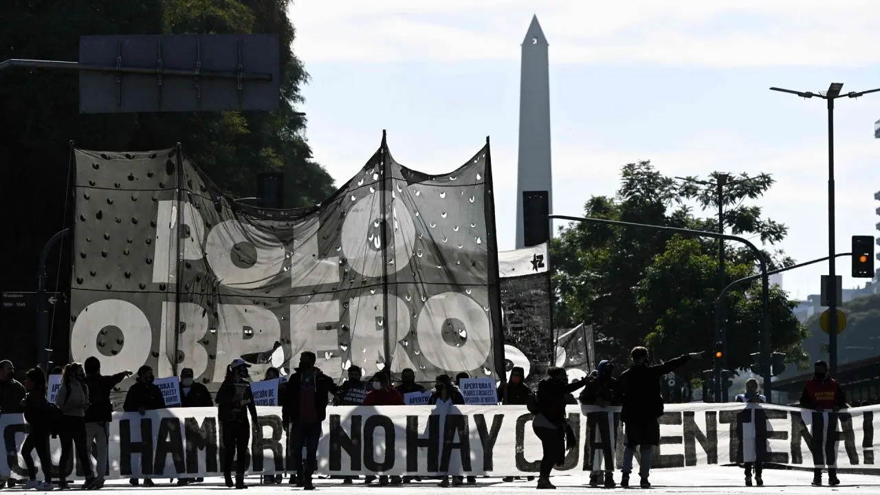 "Piquetazo nacional" por límites en planes Potenciar Trabajo