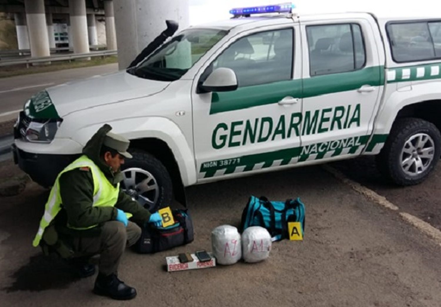 Secuestran 4 kilos de marihuana en un colectivo en Gualeguaychú