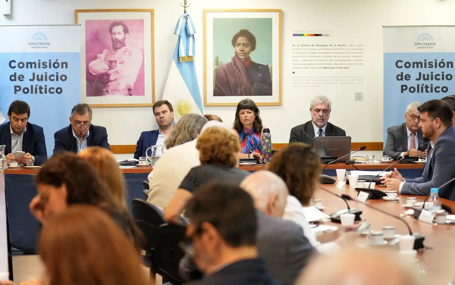 Volvió a sesionar la Comisión de Juicio Político de la Cámara de Diputados.