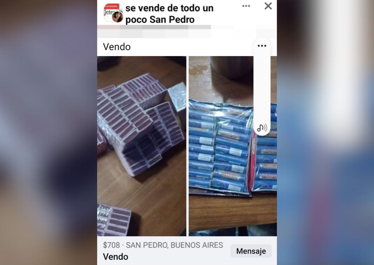 Pirotecnia: “¿No es que está prohibido esto?”
