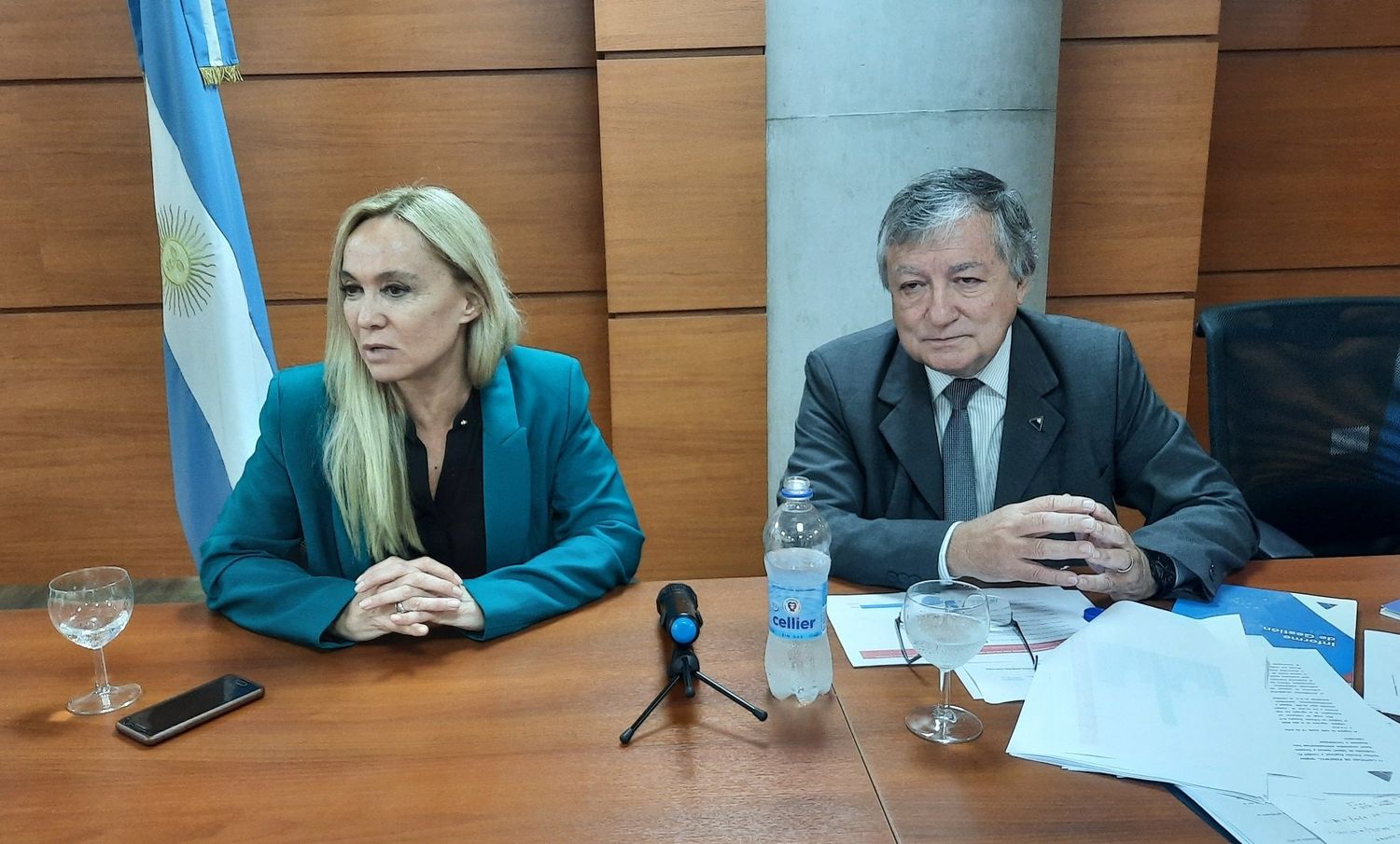 Con la presencia de la fiscal general María Cecilia Vranicich, el Dr. Rubén Martínez presentó el racconto estadístico de 2022 de la Fiscalía Regional de la Cuarta Circunscripción.