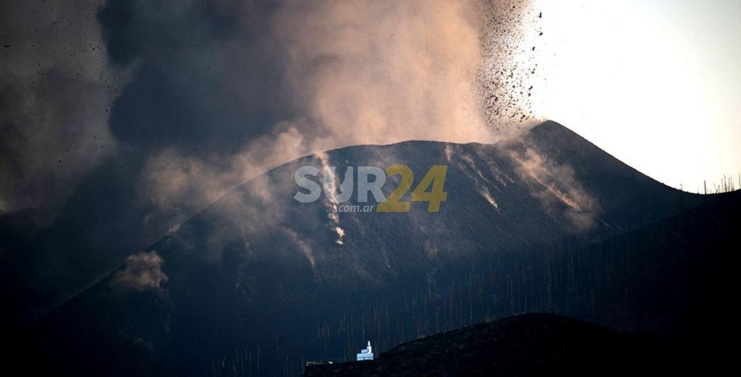 Se redujo notablemente la actividad del volcán de La Palma