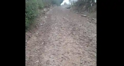 Reclamo: Las calles de La Tosquera