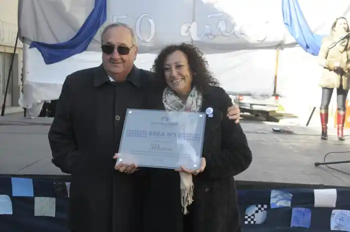 El emotivo discurso de Lunghi en el 50° aniversario de Polivalente