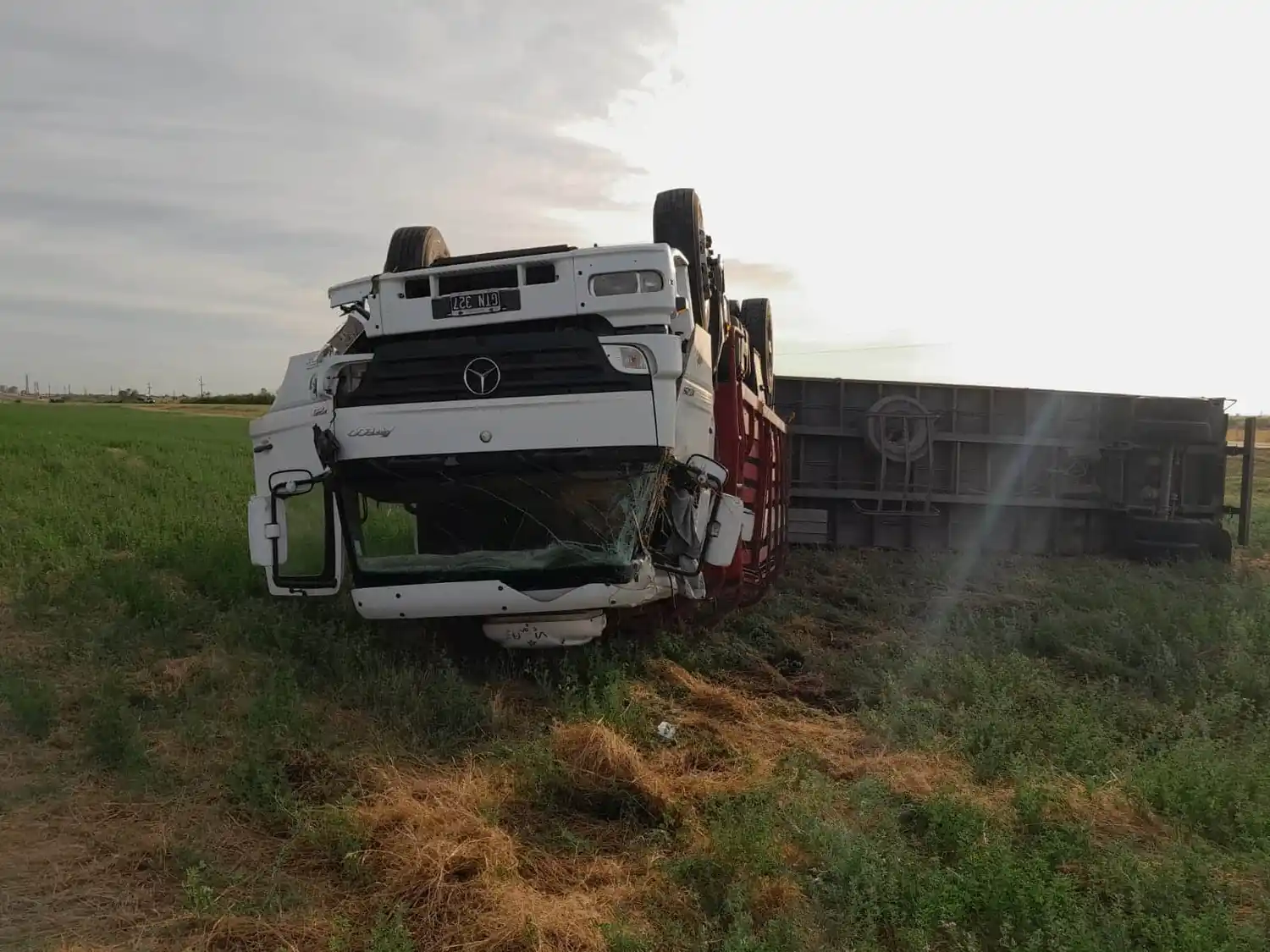 Fatal accidente sobre RN 12 a la altura de  Lucas González