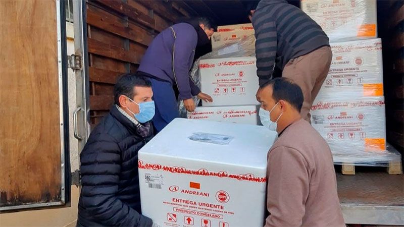 Entre Ríos recibió 21.000 nuevas dosis de vacunas contra el Coronavirus