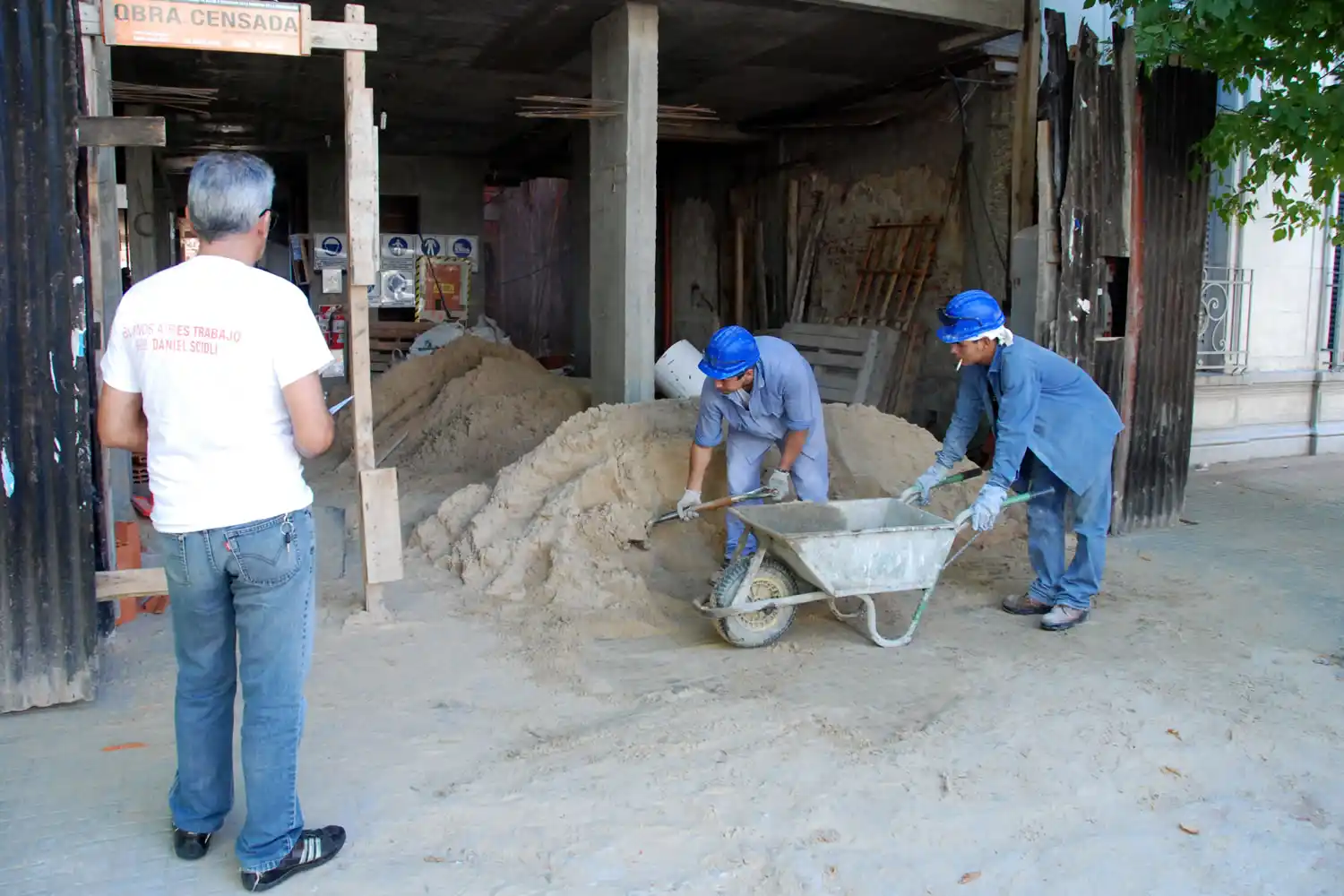 La Plata: Levantan suspensión de obras en construcción