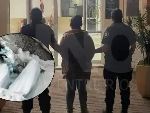 Droga oculta en un pañal: detuvieron a una mujer en la Terminal de Ibicuy