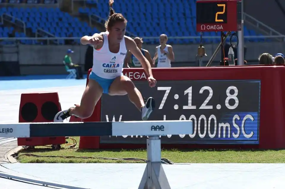 Buen debut olímpico de Belén Casetta