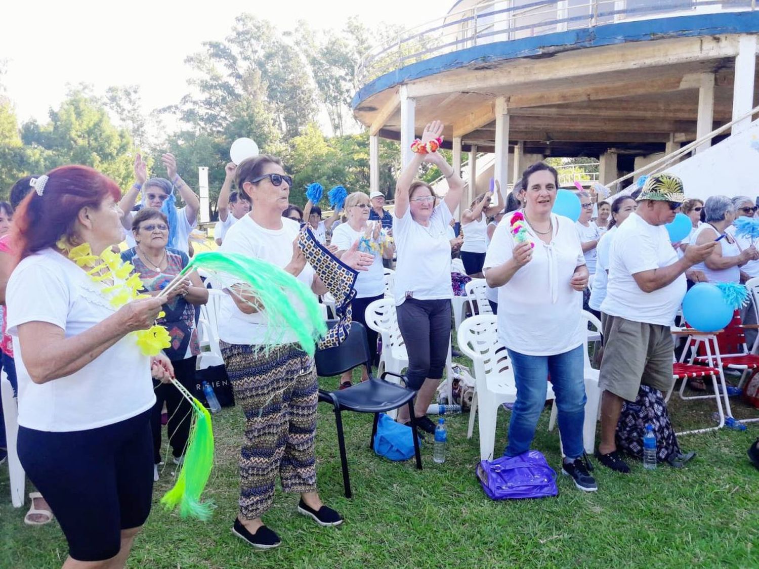 Inauguración oficial del recreativo PAMI en el Regatas