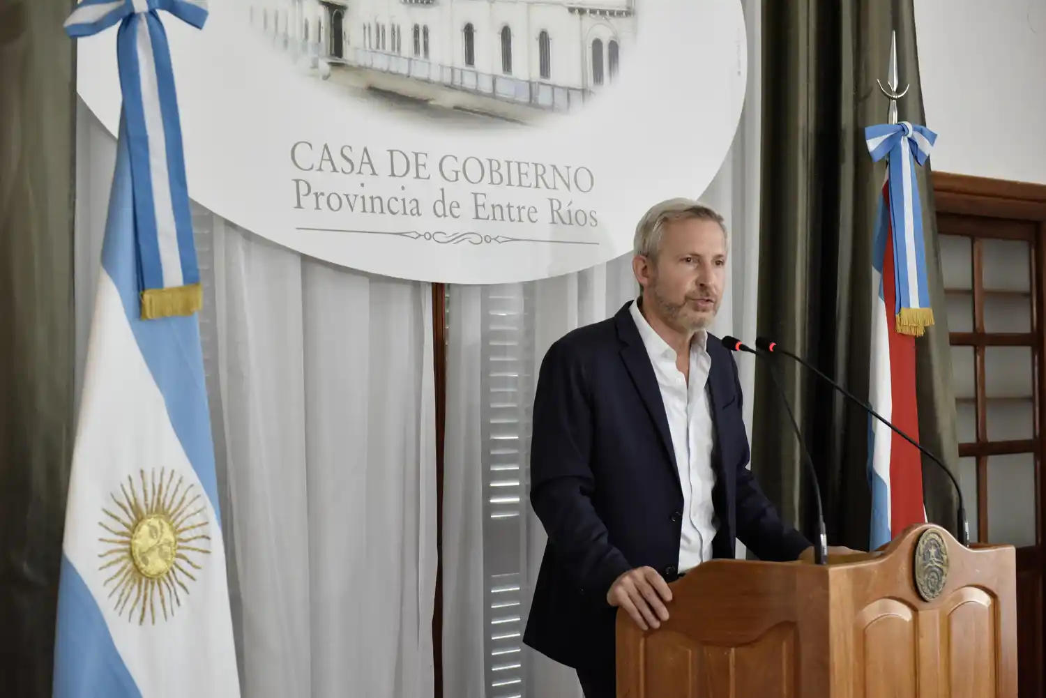Frigerio confirmó su apoyo a la Ley Ómnibus