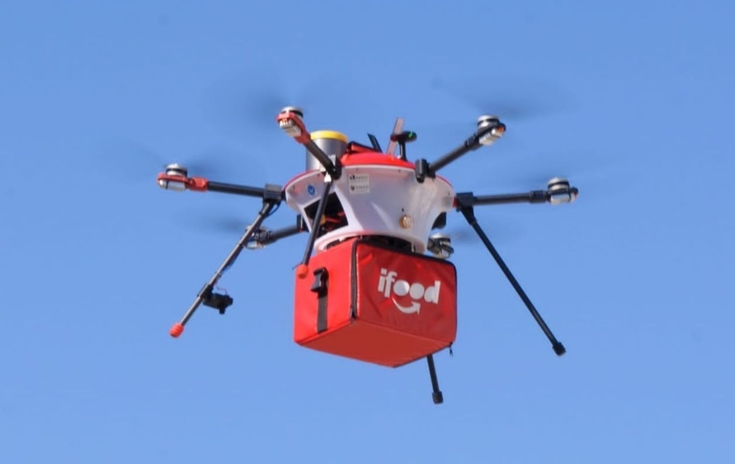 Drone food delivery makes its debut in northeastern Brazil