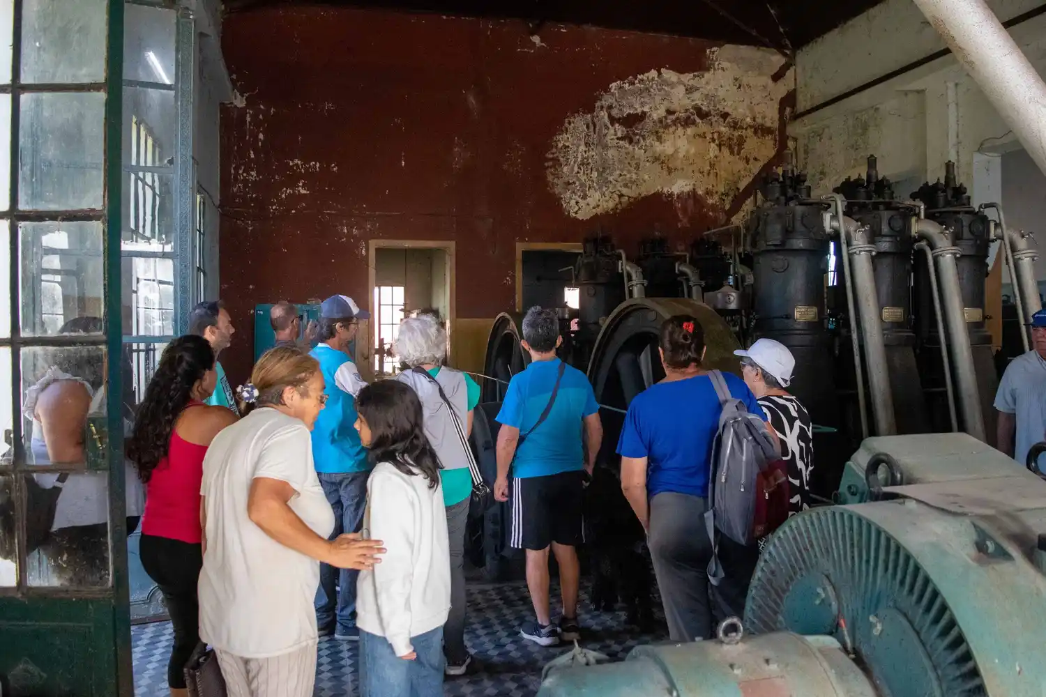Se realizó un recorrido histórico - arquitectónico a la planta potabilizadora
