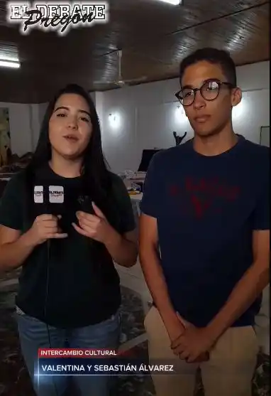 DOS HERMANOS COLOMBIANOS REALIZAN INTERCAMBIO CULTURAL