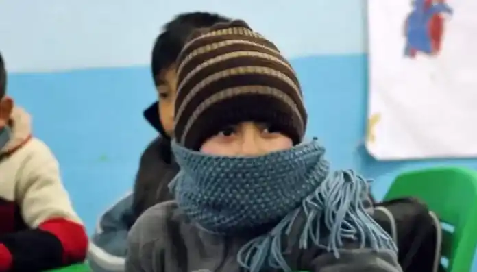 Por la ola de frío, no pondrán faltas en las escuelas entrerrianas