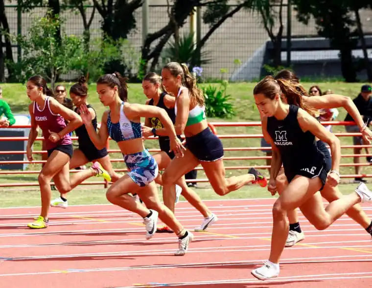 Tamara Franceschetti se lució en los 100 metros.