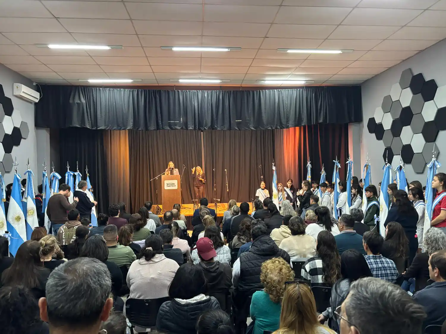 El acto se desarrolló en la Casa del Bicentenario. Foto: MVT