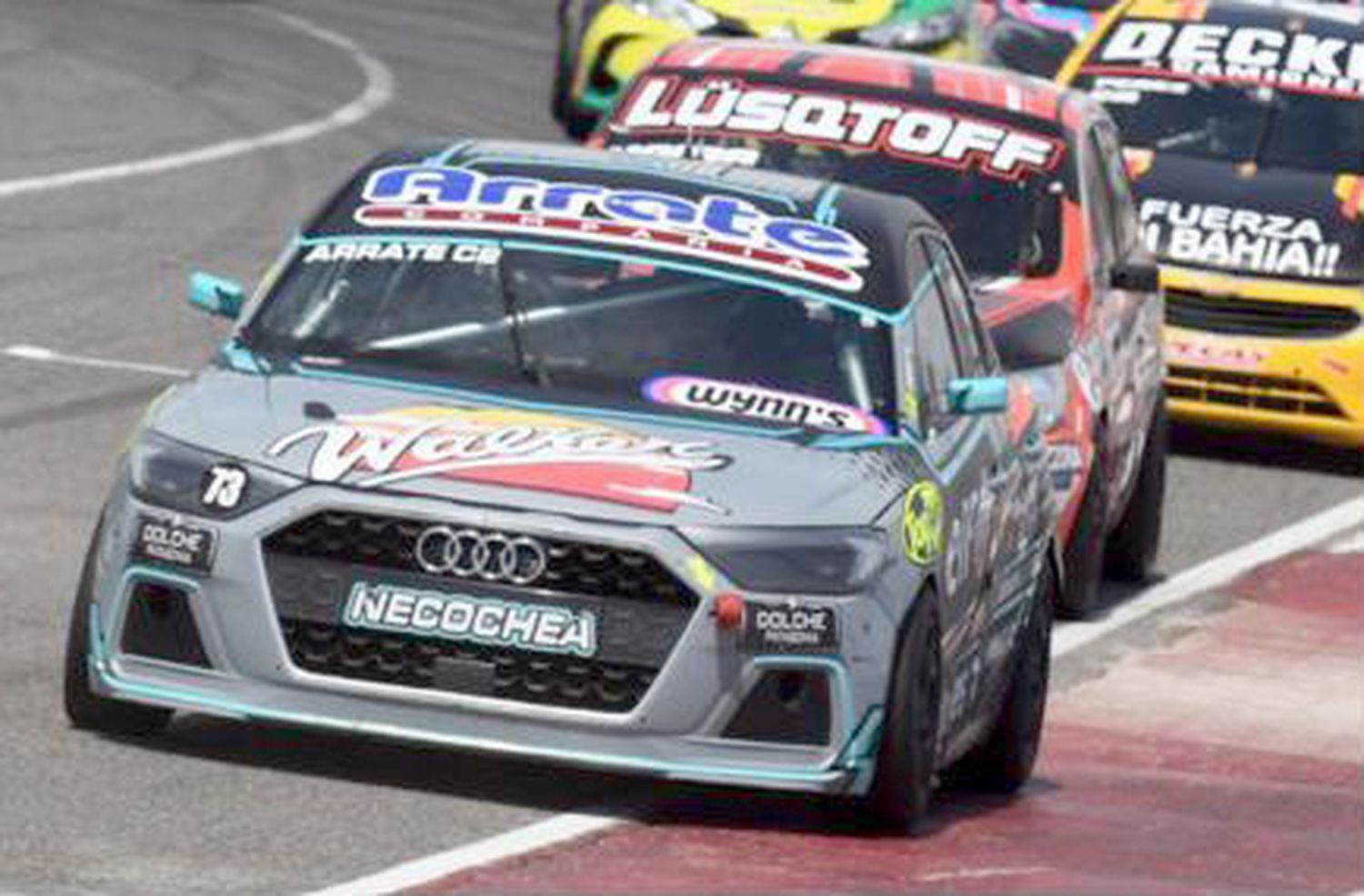 Audi a pista. Conducido por Lilo Arrate