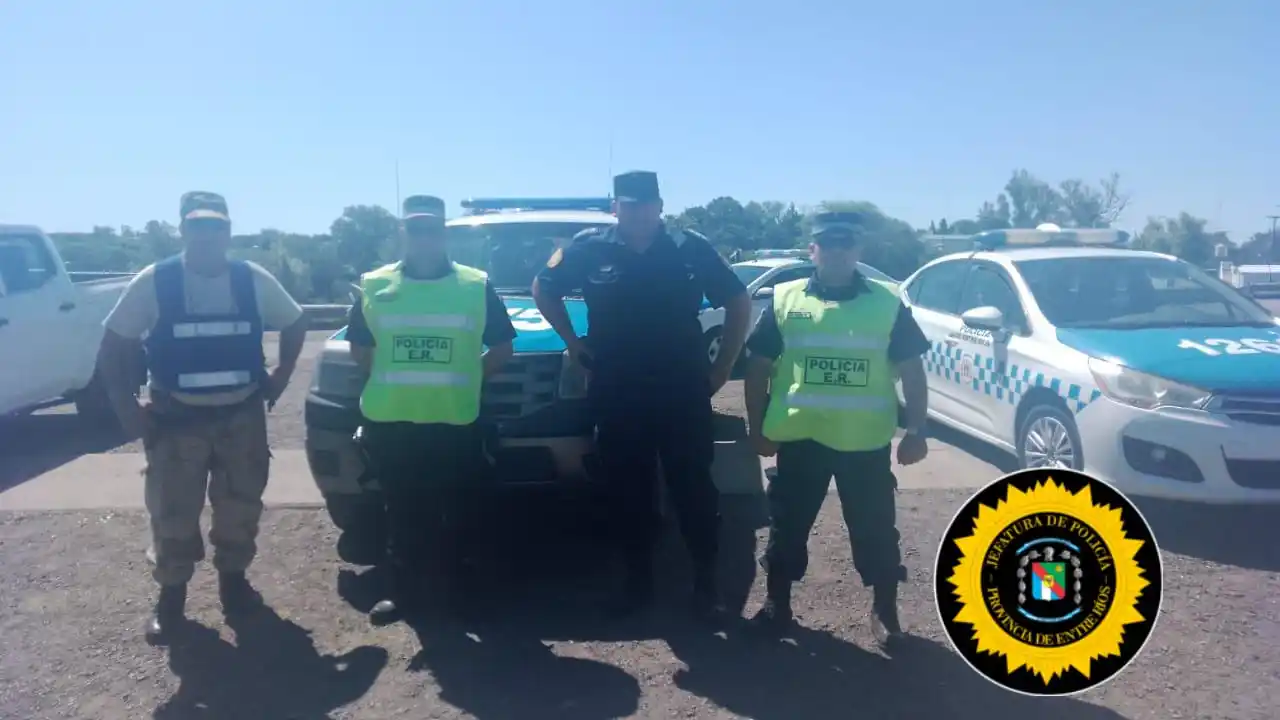 Control preventivo en el enlace vial Victoria – Rosario: Labran notificaciones y verifican vehículos