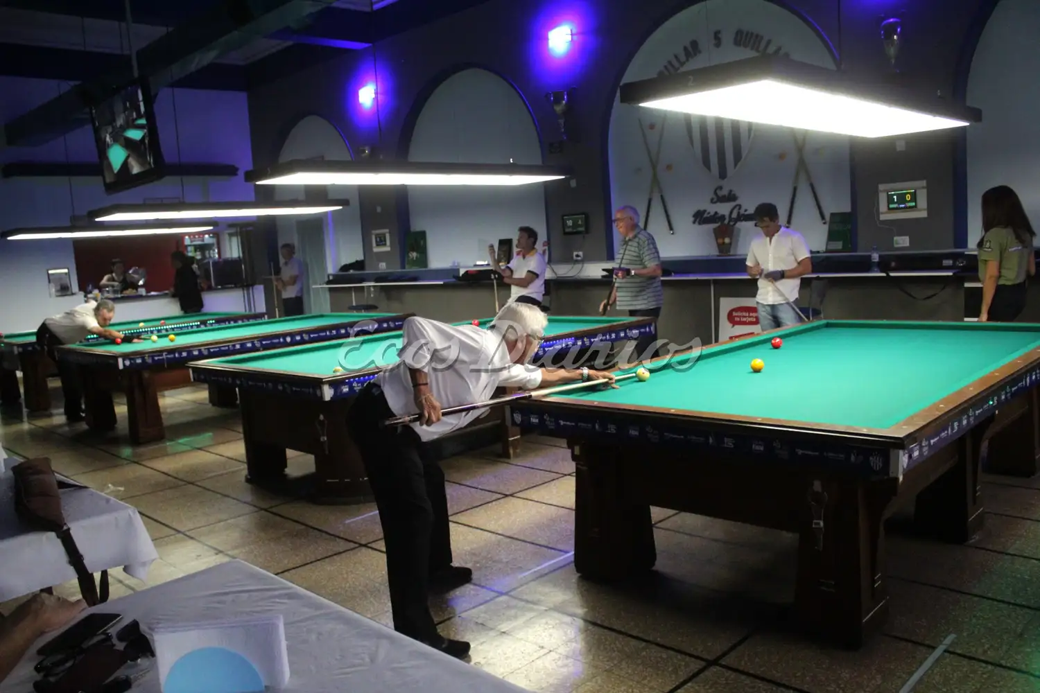 La Sala "Néstor Gómez" con su competencia