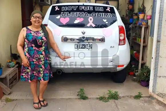 La historia de Mary, la rafaelina que tuvo su última quimio y lo festejó a lo grande: “Yo sé que se puede”