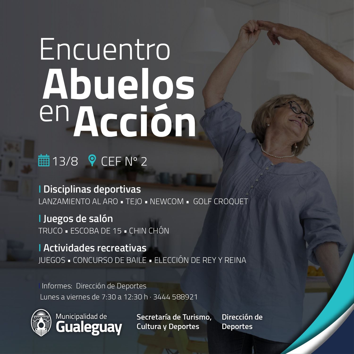 Se realizará el Encuentro Abuelos en Acción