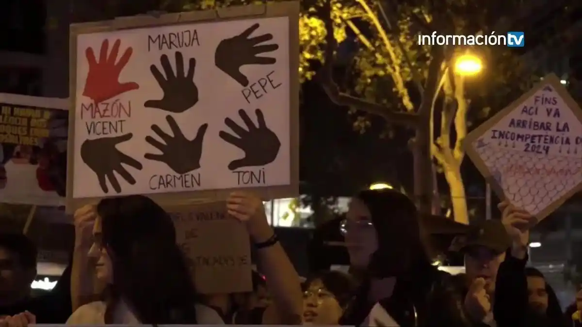 ¡VALENCIA DICE BASTA! Tras la mala gestión tras la DANA, los afectados exigen la renuncia de Carlos Mazón