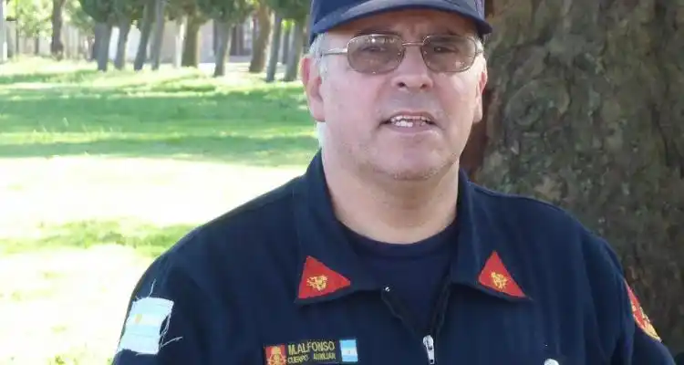 Pesar en Bomberos por el fallecimiento de Mario Alfonso