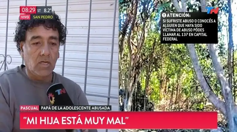 El papá de la nena abusada en sus 15: “La violaron y volvieron a la fiesta”