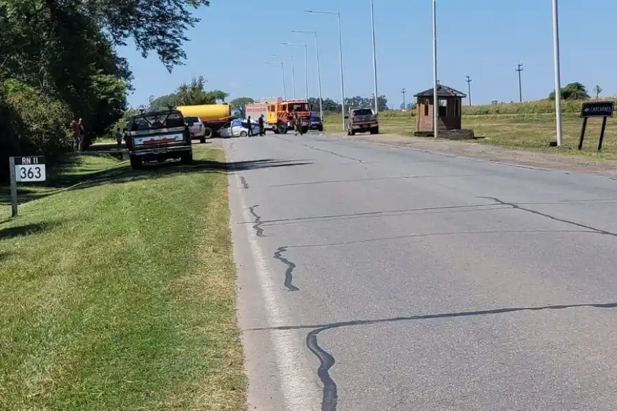 Desenlace fatal: madre e hija murieron en un choque y un bebé se salvó de milagro