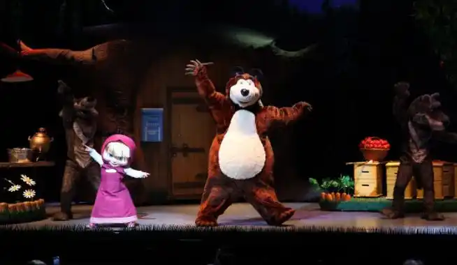 El show de Masha y el Oso llega a la ciudad