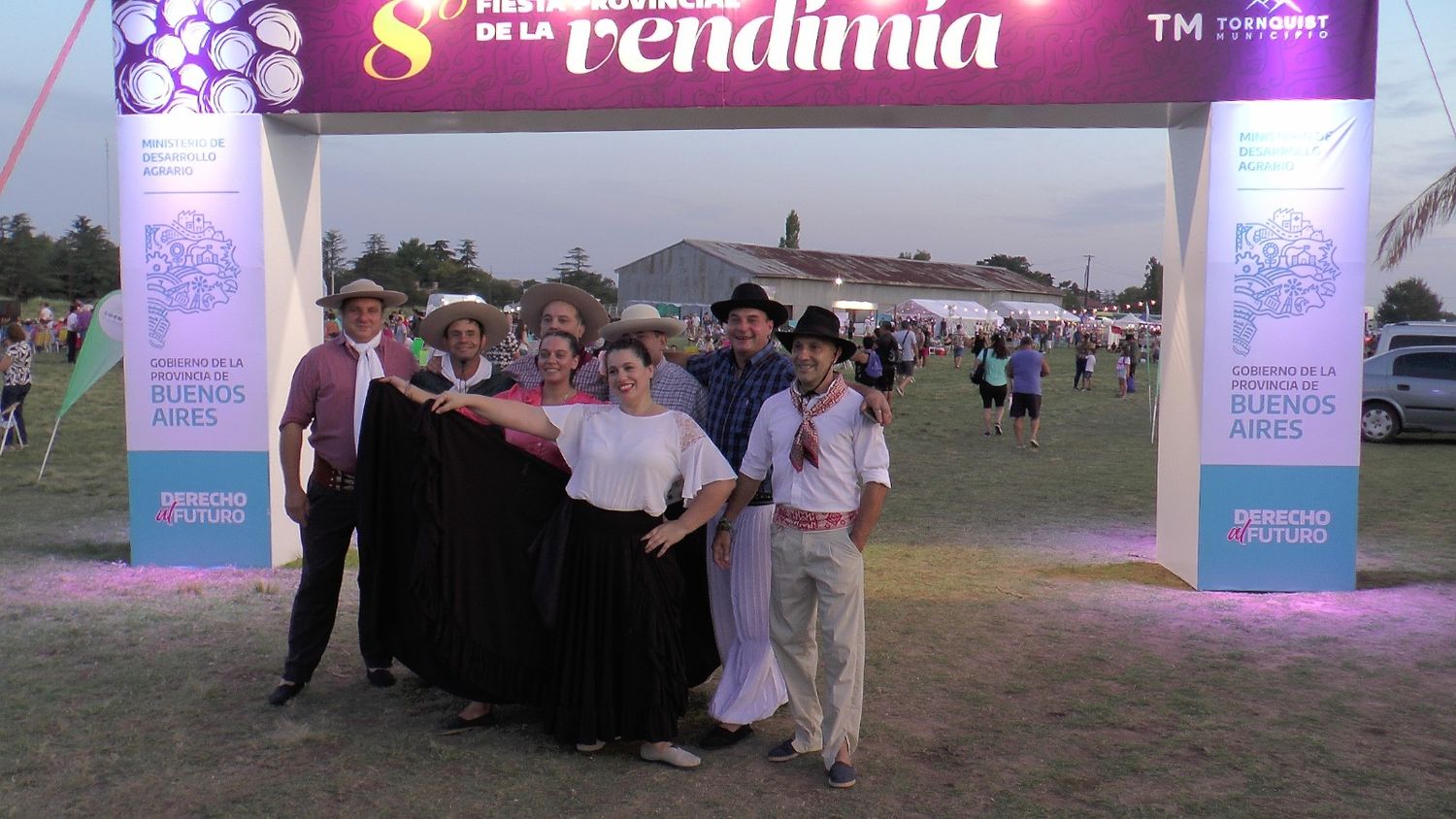 Otra edición de la fiesta de la Vendimia en Saldungaray