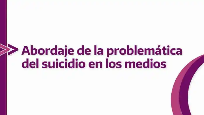 Abordaje en los medios de comunicación, de la problemática del suicidio