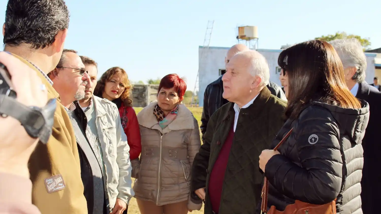 Lifschitz visitó la Escuela de Familia Agrícola N° 8205