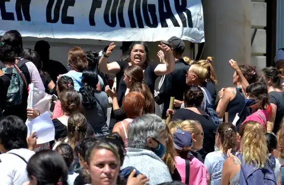 "Nuestra familia no quería eso. Participamos pero no para que se haga ese destrozo"