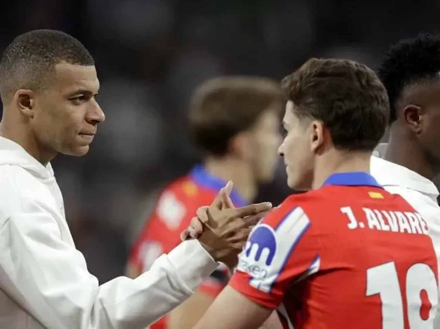 Mbappé y Julián frente a frente .